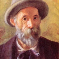 Pierre Auguste Renoir, Autoportrait, huile sur toile, 1899,