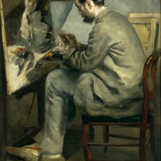 Auguste Renoir Portrait de Frédéric Bazille 1867