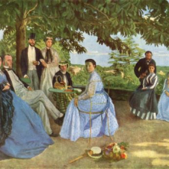 Frédéric Bazille, Réunion de famille, 1867