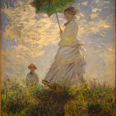 La Promenade, Monet, 1875